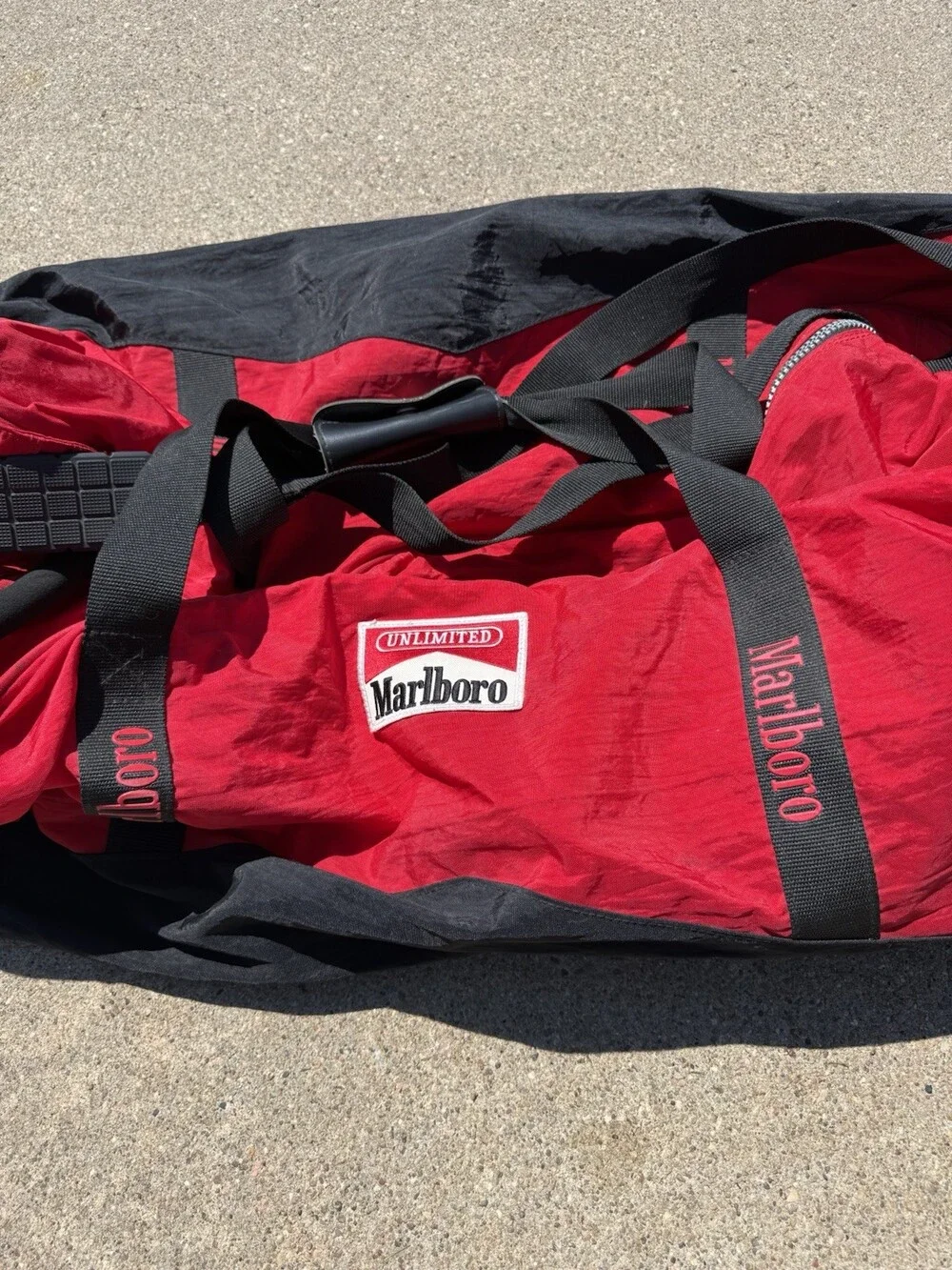 Vintage Marlboro Unlimited Gear - Rolling Travel Lg Duffel Bag - XL - 36